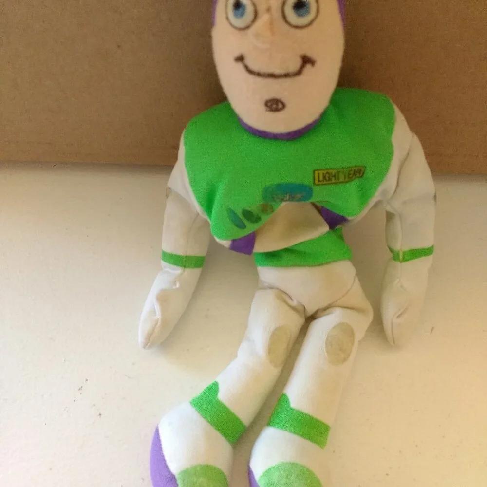 Mouse Works Disney Toy Story 1996 + Toy Story a Friend is .... + Plush Vintage